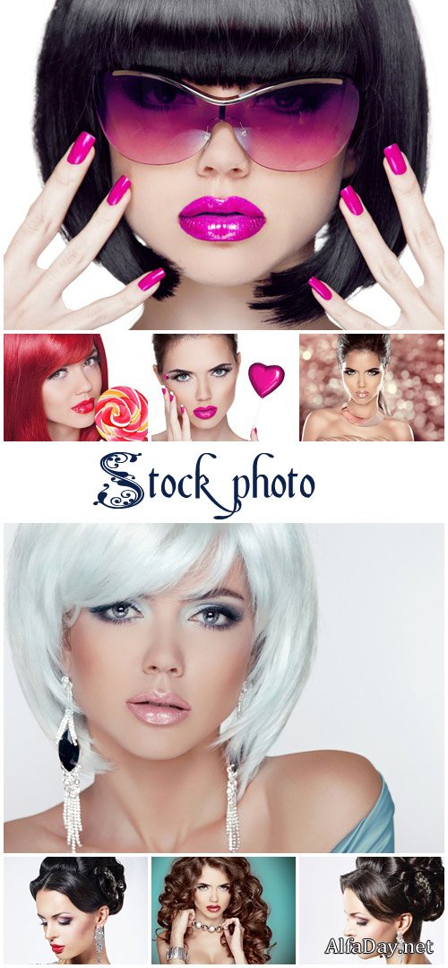 Glaumour girls, part 20 - stock photo