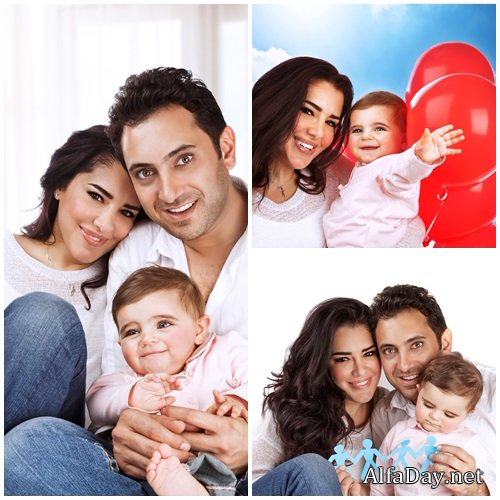 Family togetherness concept - stock photo
