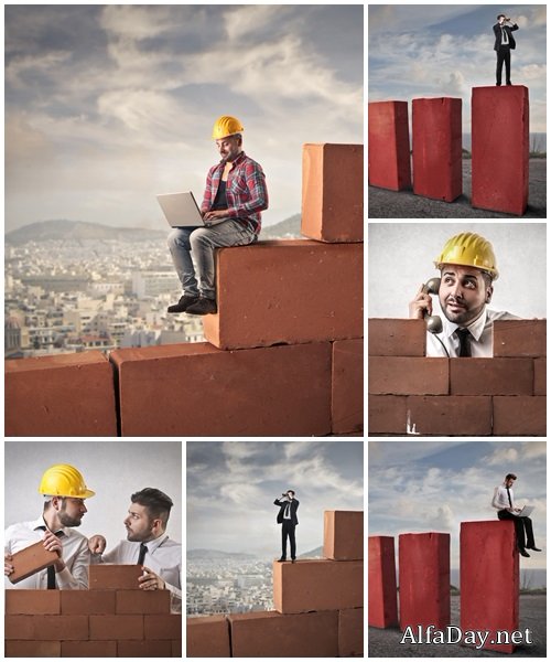 Creativ business people, 6 - stock photo