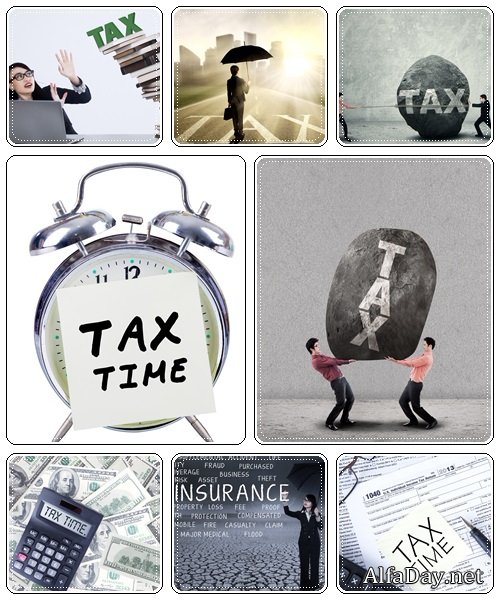 Corporation tax concept - stock photo