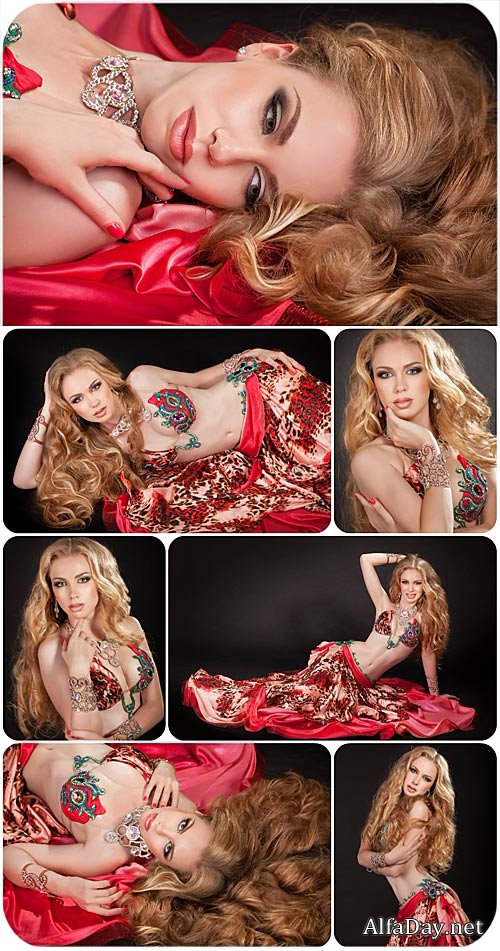 ��������� ����������,������� / East dancer girl - Stock Photo