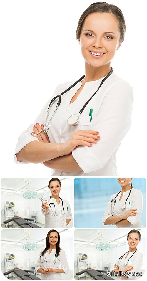 ������� ����, �������� - ���� ���� / Female doctor, medicine - stock photos 