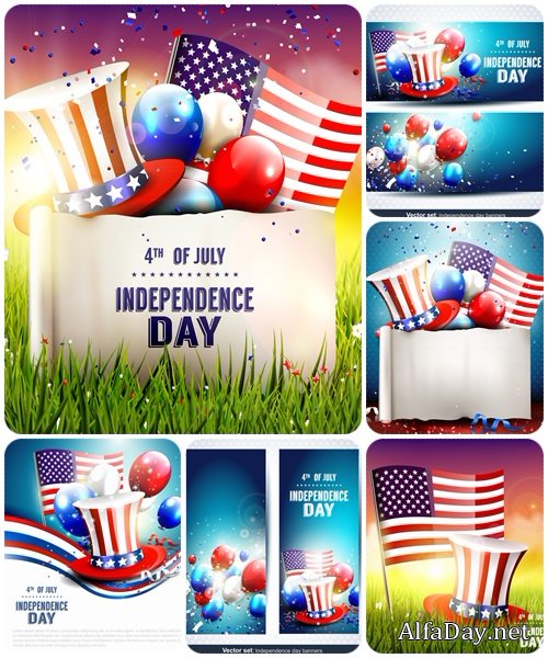 USA independence day 2014  - vector stock