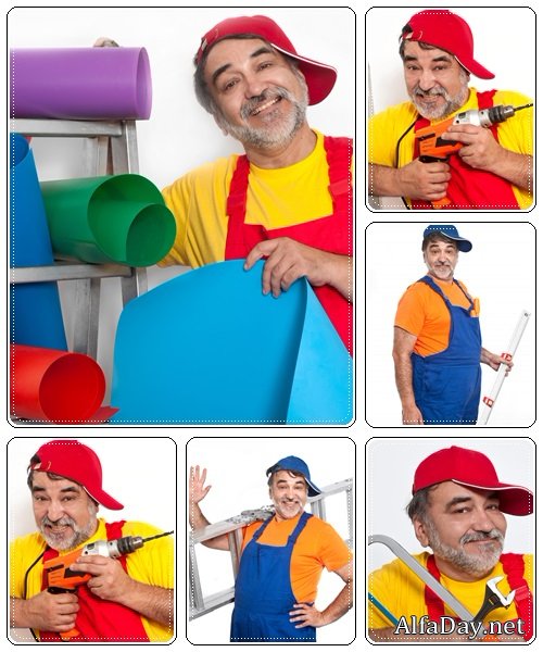 Handyman - stock photo
