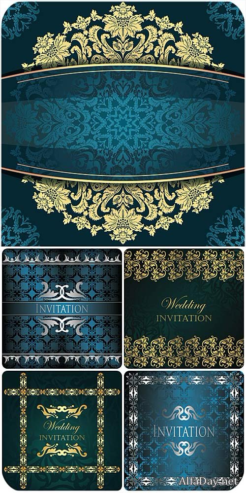 ��������� ��������� ���� � �������� � ������������ ������� / Vector vintage background