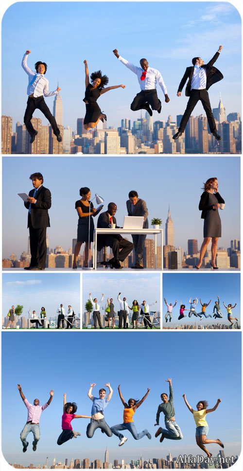 ������ �������, ������� ���� / Business team, business people - Stock Photo