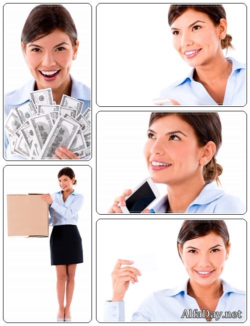 Business lady, 7 - Stock Photo