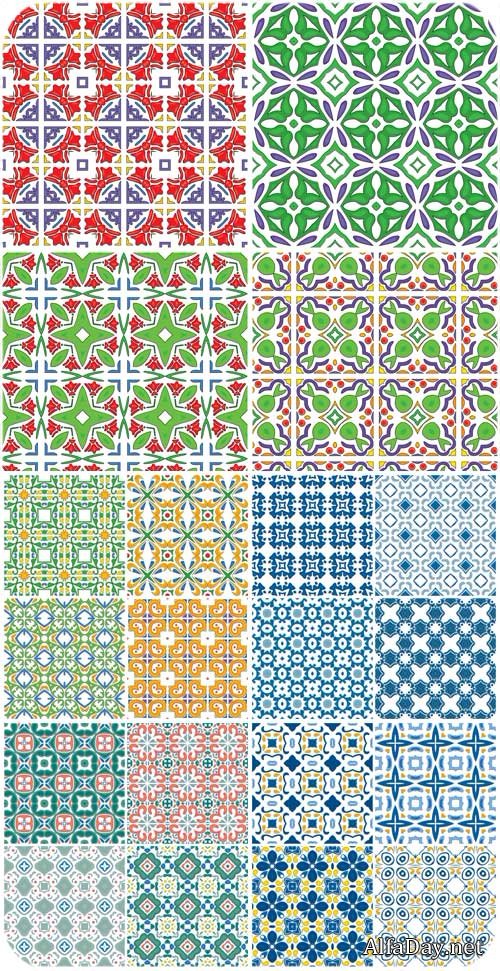 ��������� �������������� �����, ���� � ���������� ������� / Vector geometric patterns