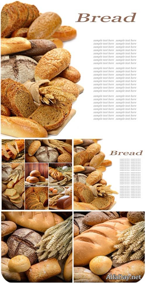 ����, ������ ������� / Bread and flour products - stock photos