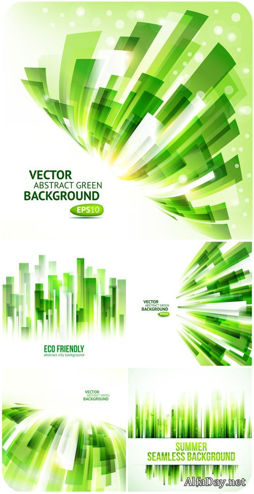 ����������� ��������� ����, ��� ���� / Abstract vector backgrounds, eco backgrounds