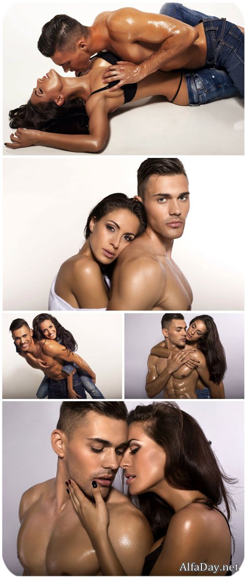 ������� � �������, ���� / Man and woman couple - Stock Photo