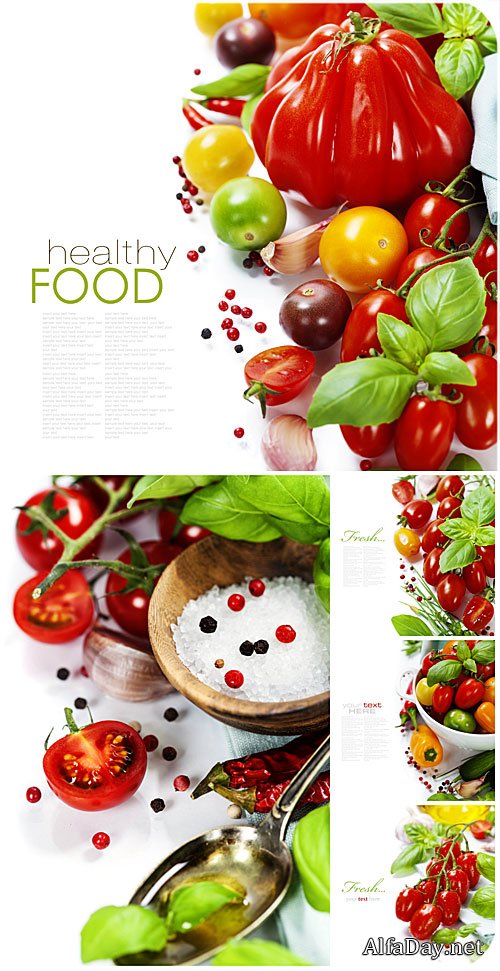 ������ �����, �������� ������� / Fresh vegetables, healthy food - Stock photo