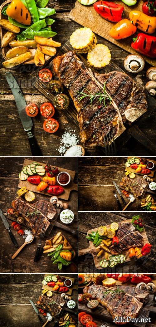 Stock Photo - Grilled Steak
