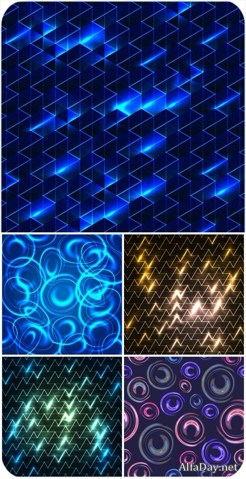 ��������� ���� � �������� ������� / Vector background with a beautiful glow