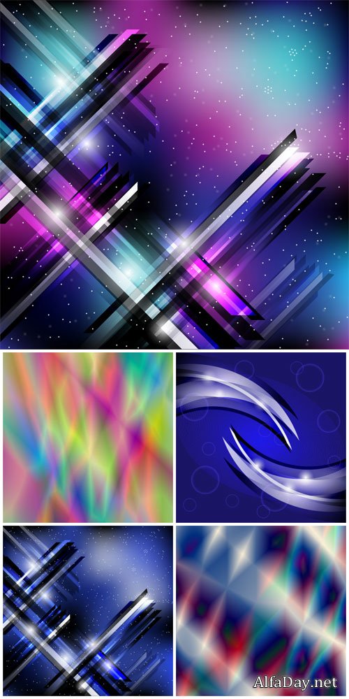 ����������� ��������� ����, �������� ������� / Abstract vector background #6
