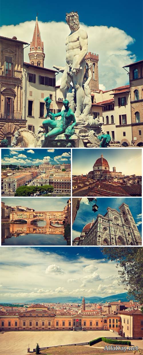 ������, ����������� / Italy, architecture - Stock photo