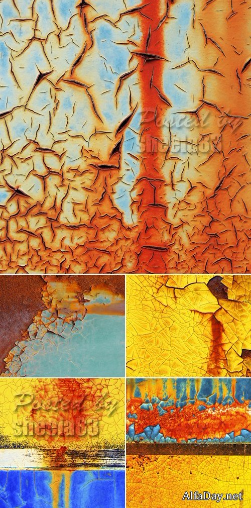 Stock Photo - Corroded Metal Backgrounds