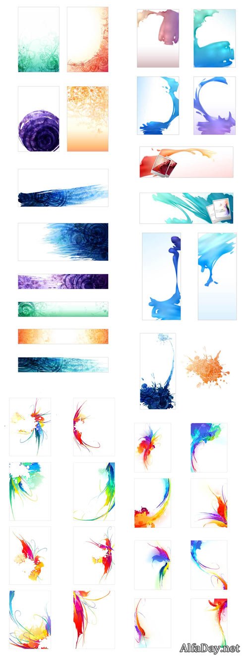 Splash effects and templates