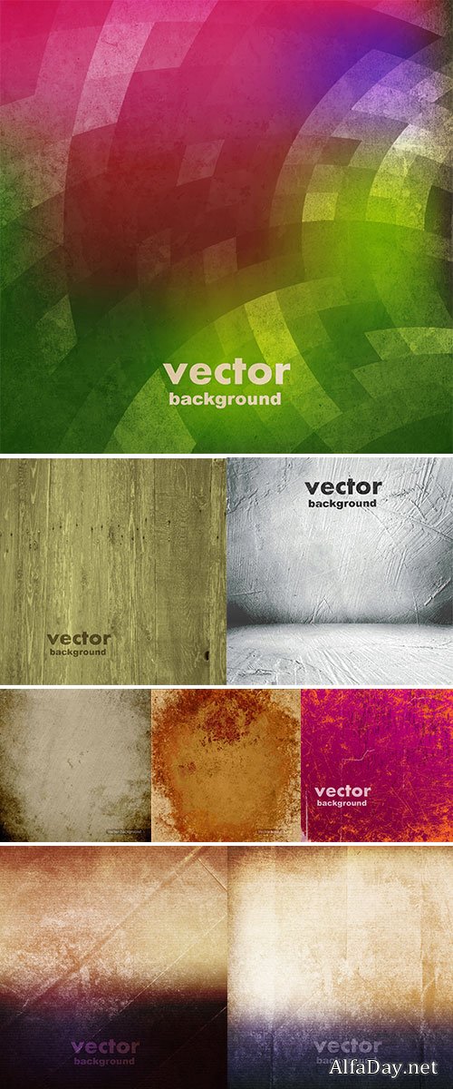 Stock: Grunge retro vintage paper texture, vector background