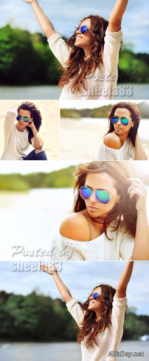 Stock Photo - Woman with Glasses