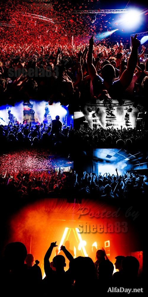 Stock Photo - Nightclub Party People