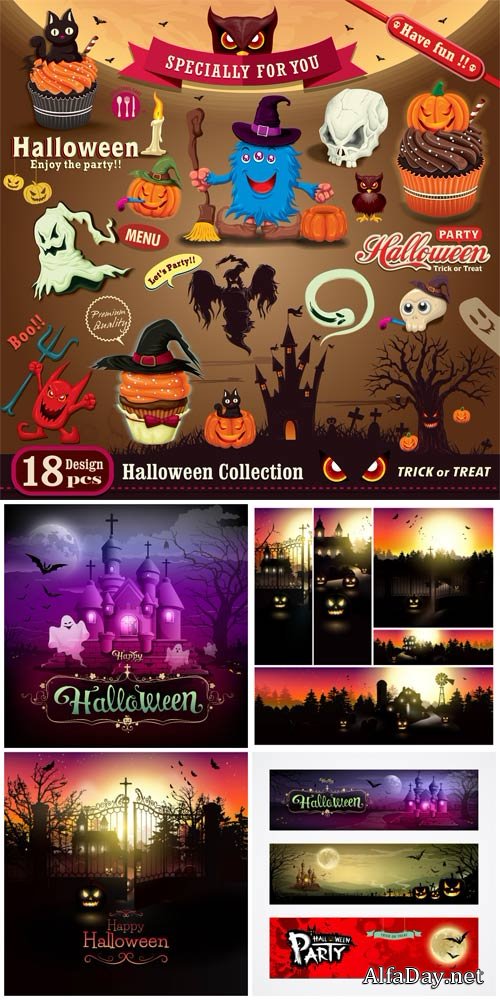 Halloween vector # 4