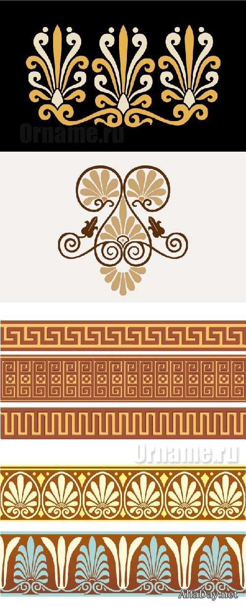 Greek Ornaments Vector by Orname.ru