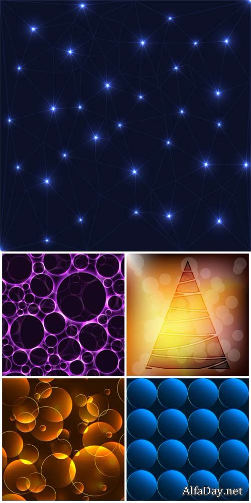 Vector backgrounds, abstract, shiny backgrounds