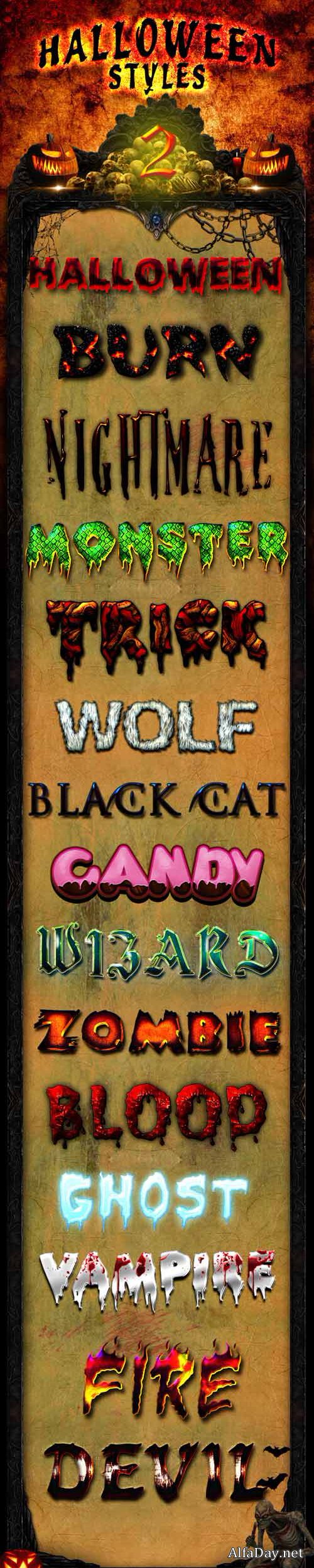 GraphicRiver - Halloween Styles 2