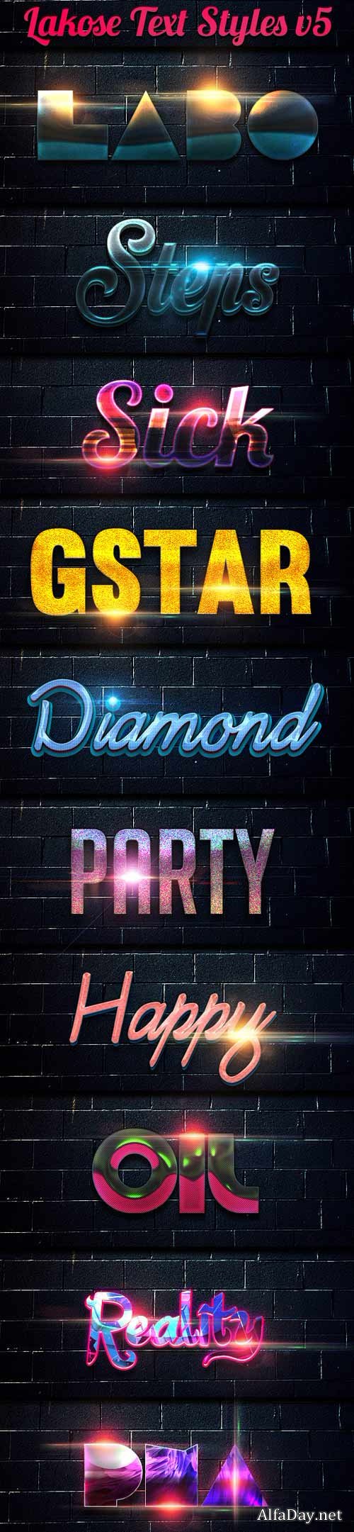 Lakose Text Styles v5