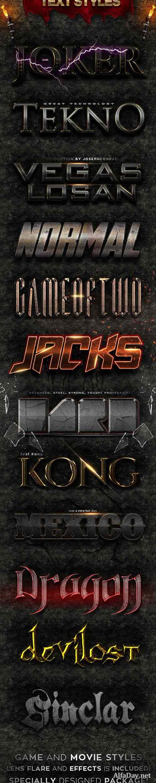 Graphicriver - King Text Styles v2 9061050