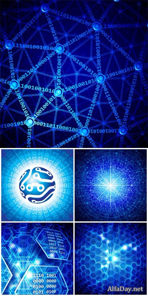 Vector backgrounds, abstract, shiny backgrounds # 4