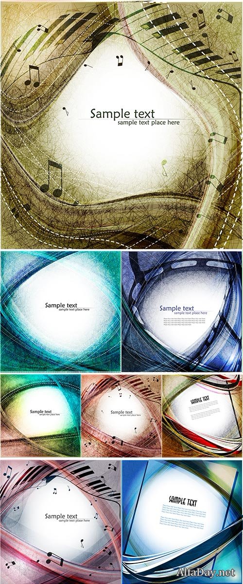 Abstract background with lighting effect, Vector