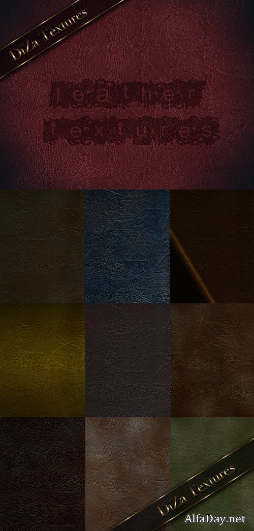 Leather textures high quality