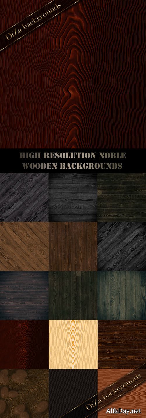 High resolution noble wooden backgrounds