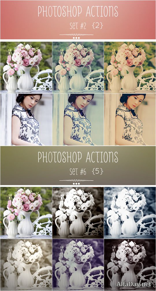 ������ ��� Photoshop - ��������� ���������� � ����� ����� � ������, ����� 2