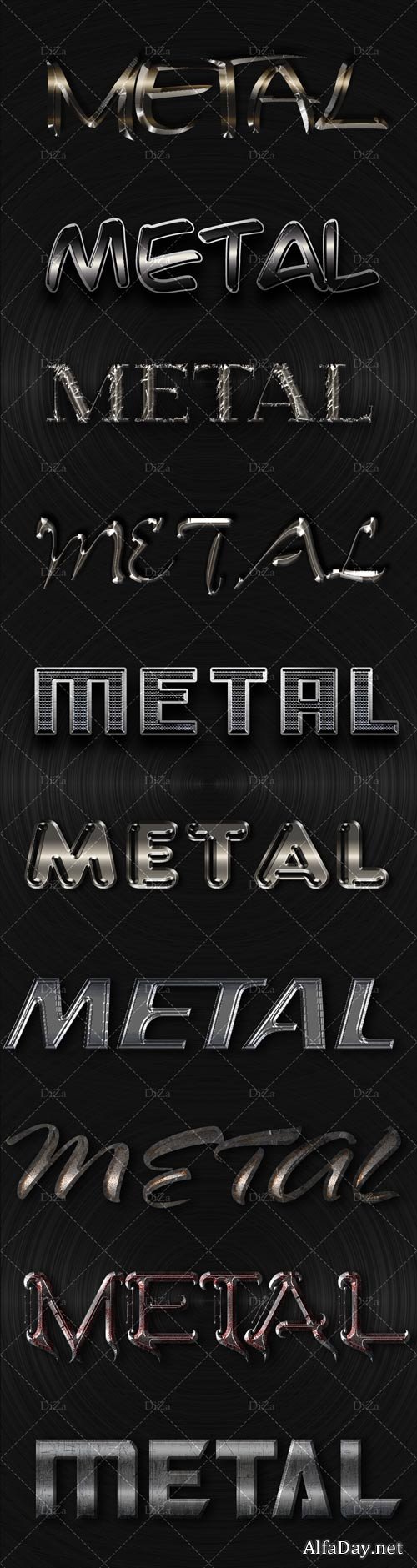 10 modern metal styles