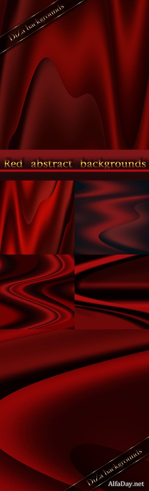 Red abstract backgrounds