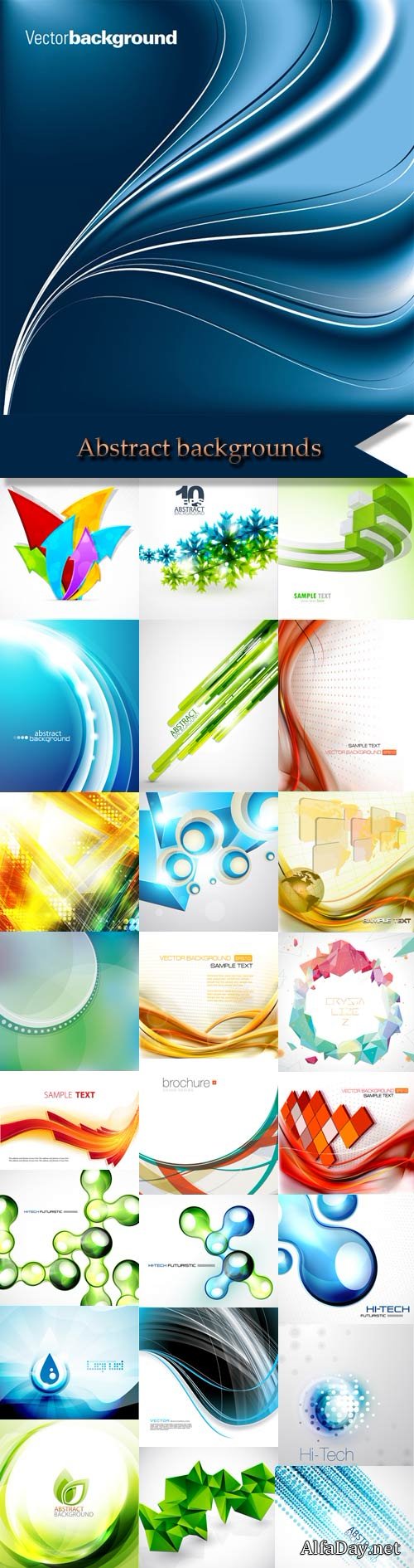 ����������� ���� - ��������� ������� / Abstract backgrounds