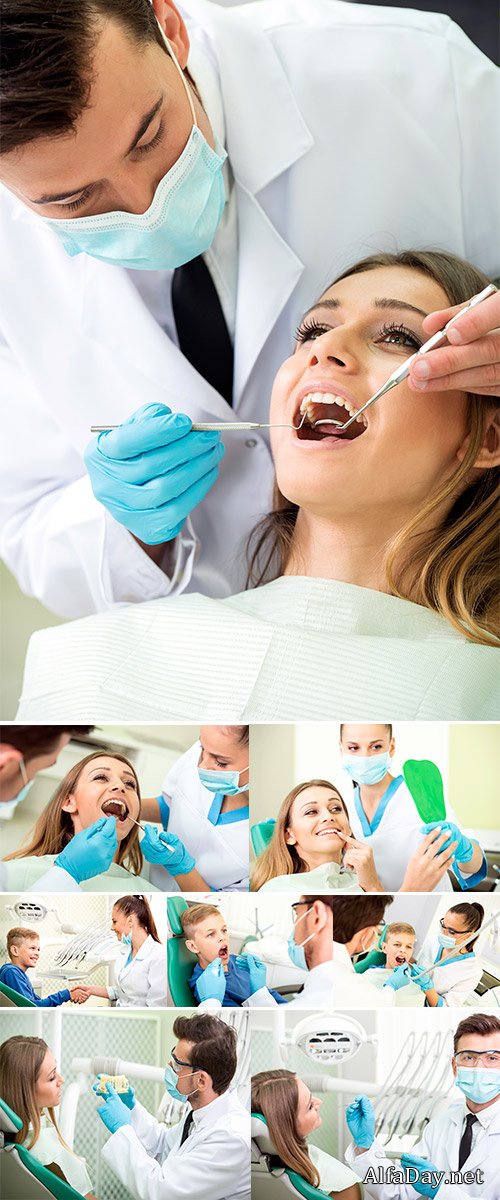 Stock Photo Dentistry, happy smile