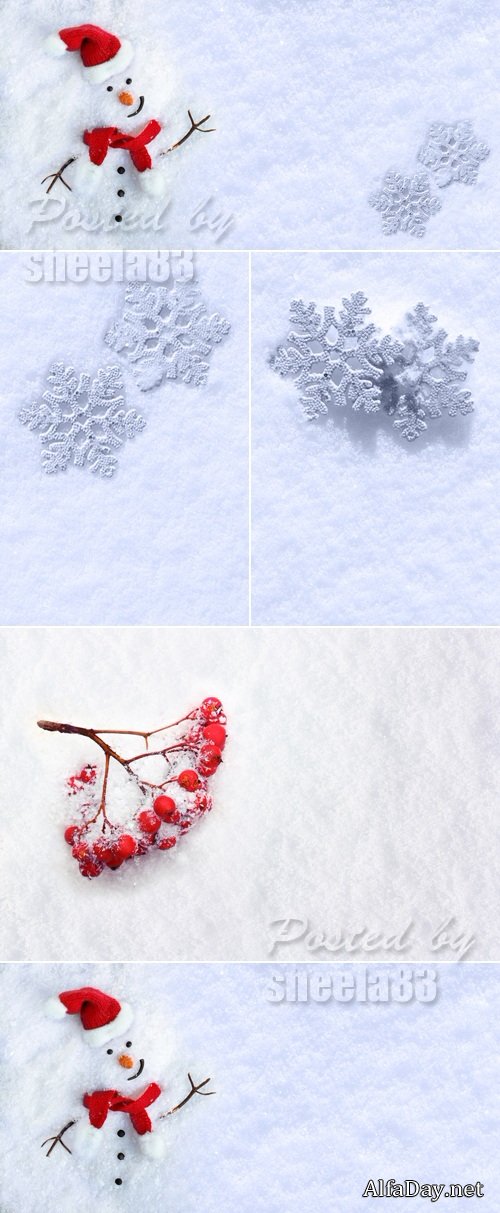 Stock Photo - Snow Backgrounds 2