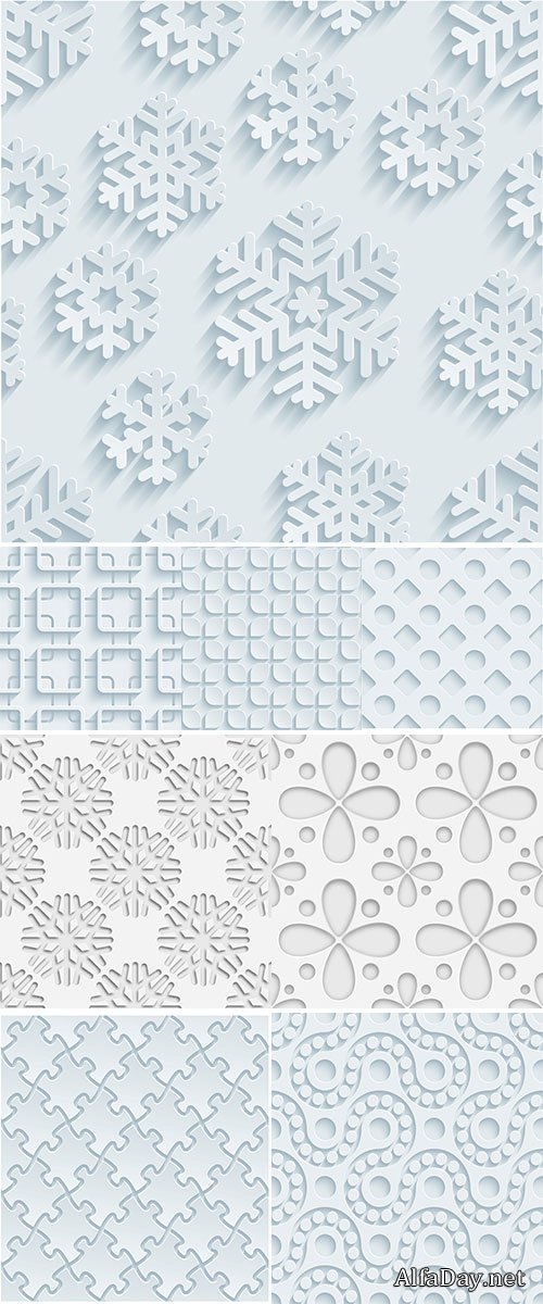 Stock Abstract 3d seamless background. See others in a Perforated Paper Set