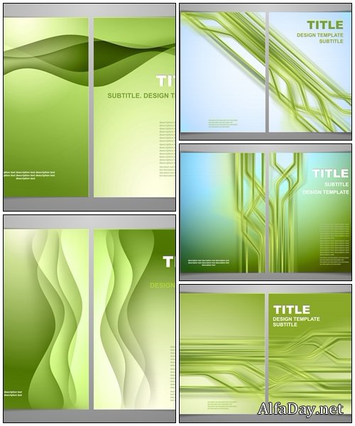Vector flyer template, part 205 - vector stock