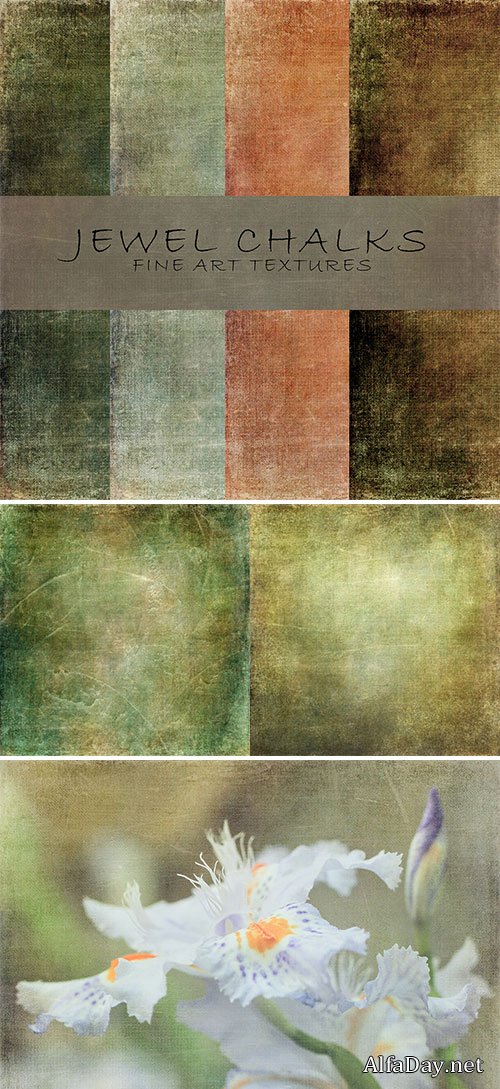 Jewel Chalks fine art textures