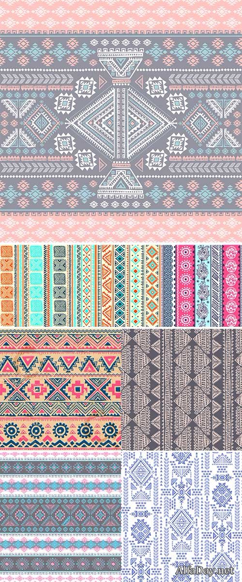Stock Tribal vintage ethnic seamless for your business