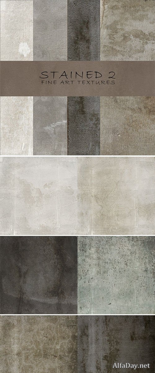 Stained 2 (Plaster collection) Fine, Textures