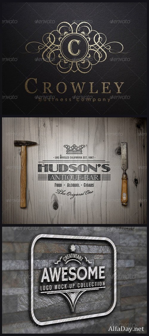 ������ ��������� ��� Photoshop - ������� ������� �����, ������ ������, 3D ������� �� �����