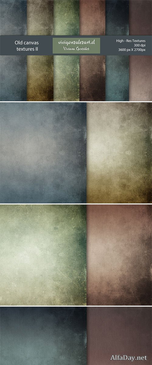 Old canvas textures 2