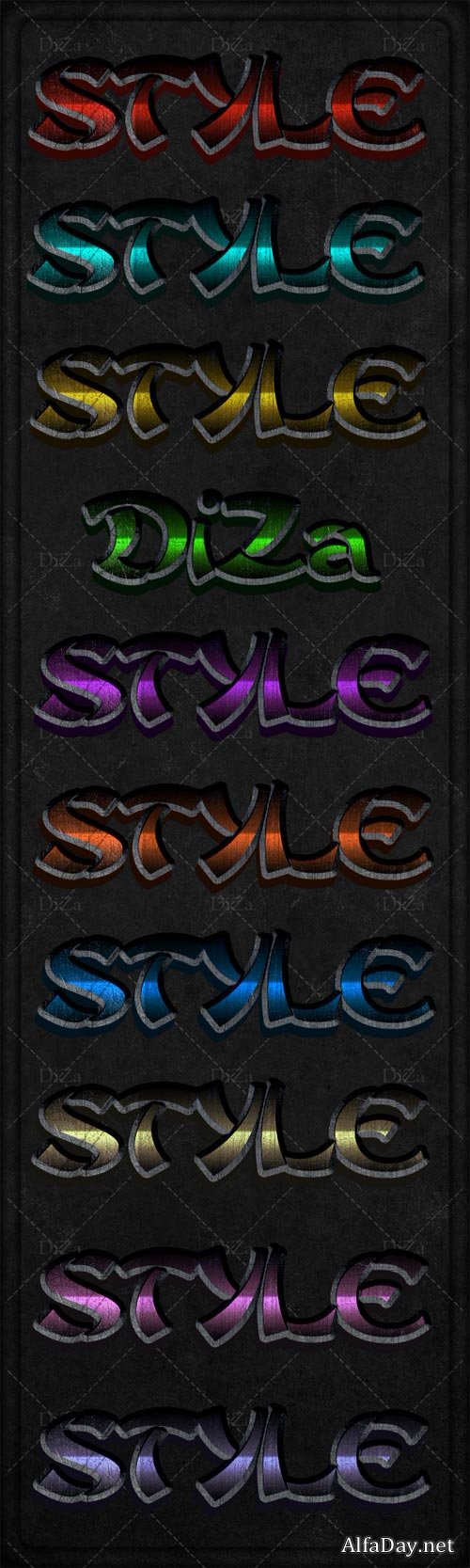 ����� ������ / Nonferrous metal style