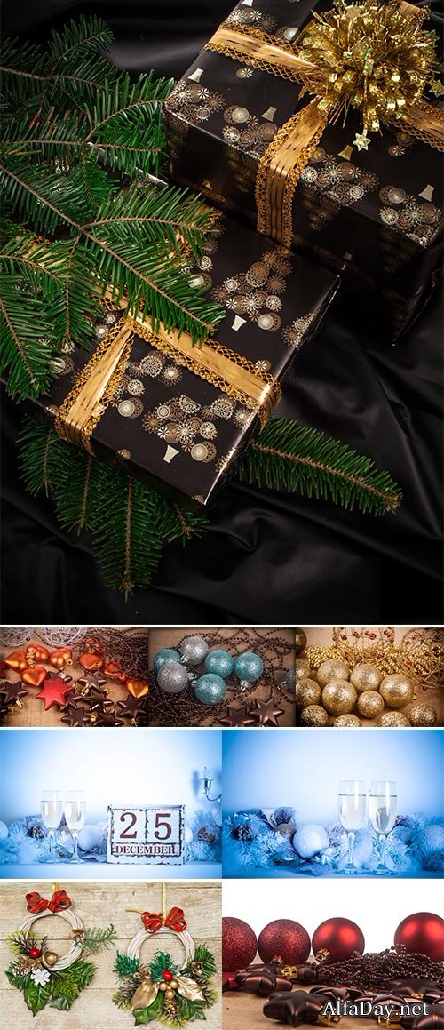 Stock Photo Christmas decorations